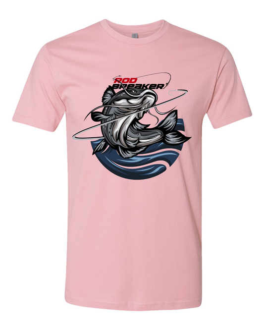 Cat Fish Tee Shirt Rod Breaker